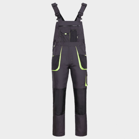 Pantaloni salopeta cu pieptar - Pantaloni salopeta cu pieptar Stenso KASTOR, tercot 65/35, 260 gr/mp