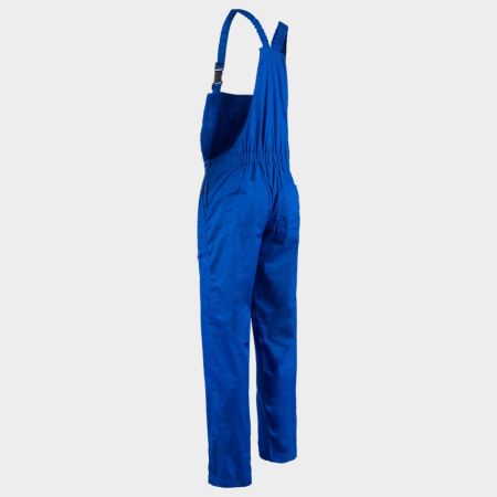 Pantaloni salopeta cu pieptar Stenso PLUTON ROYAL BLUE, 100% bumbac, 240 gr/mp [2]