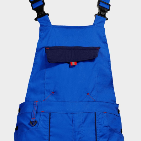 Pantaloni salopeta cu pieptar Stenso PRISMA LIGHT STRETCH, 63% poliester, 34% bumbac, 3% spandex, 190 gr/mp [4]