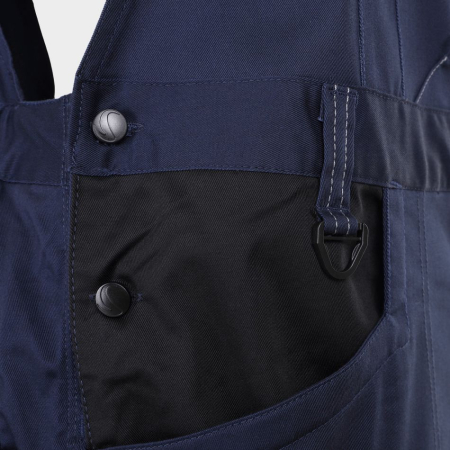 Pantaloni salopeta cu pieptar Stenso PRISMA SPANDEX, 62% bumbac, 35% poliester, 3% spandex, 270 gr/mp [5]