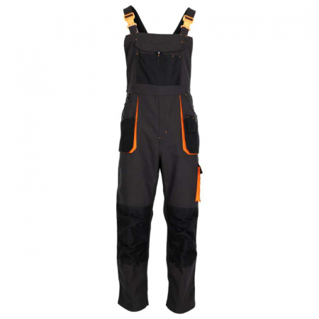 Imbracaminte de lucru - Pantaloni salopeta de protectie Renania RICHARD NEXT, 20% bumbac, 80% poliester, 270 gr/mp