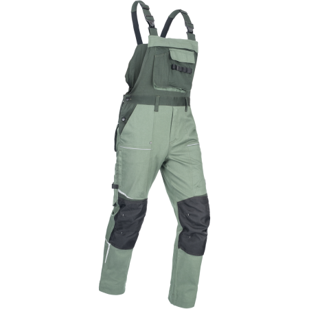 Pantaloni salopeta pieptar Cerva STIRLING STRETCH, 97% bumbac, 3% spandex, 260 g/mp [4]