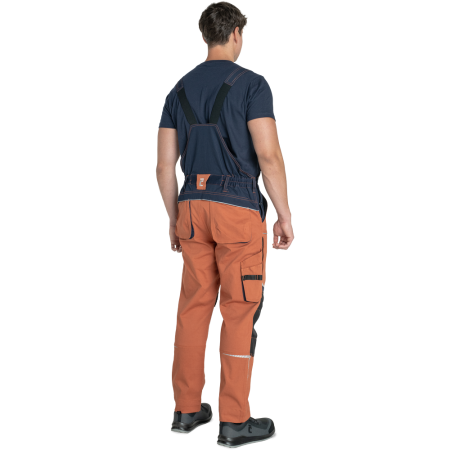 Pantaloni salopeta pieptar Cerva STIRLING STRETCH, 97% bumbac, 3% spandex, 260 g/mp [2]