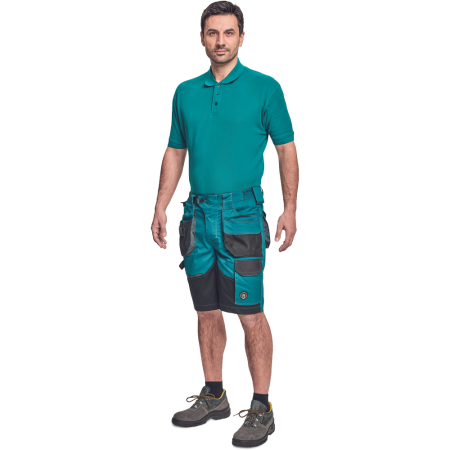 Pantaloni scurti de lucru Cerva DAYBORO, 62% bumbac, 35% poliester, 3% elastan, 260 gr/mp [1]