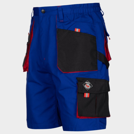 Pantaloni scurti de lucru Stenso KASTOR ROYAL BLUE, tercot 35/65, 260 gr/mp [1]