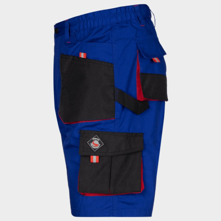 Pantaloni scurti de lucru Stenso KASTOR ROYAL BLUE, tercot 35/65, 260 gr/mp [2]