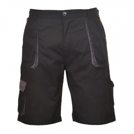 Imbracaminte de lucru - Pantaloni scurti de lucru Portwest TEXO CONTRAST TX14,  60% bumbac, 40% poliester, 245g