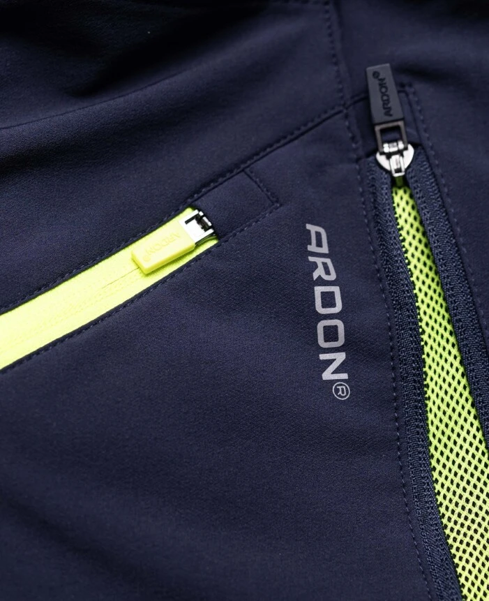 Pantaloni scurti softshell Ardon CITYCONIC®, 92% nailon, 8% elastan, 220 g/mp [4]