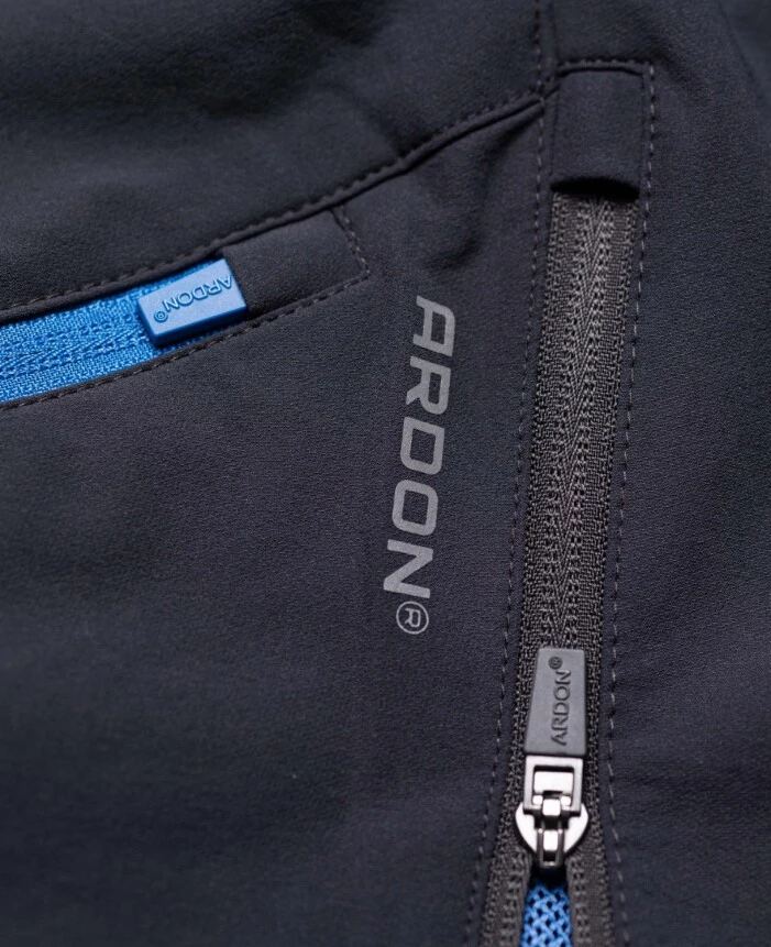 Pantaloni scurti softshell Ardon CITYCONIC®, 92% nailon, 8% elastan, 220 g/mp [4]