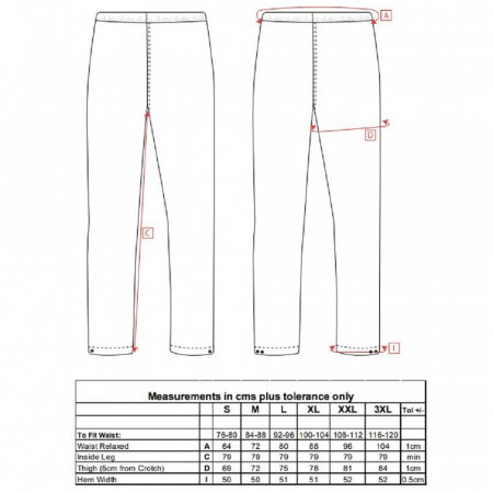 Pantaloni impermeabili Portwest SEALTEX AIR S351, 100% poliester, 180g [1]