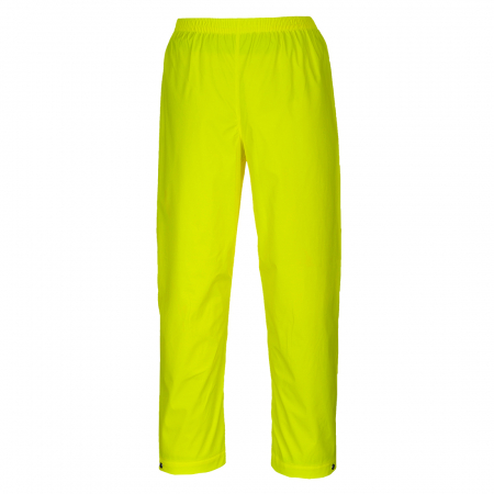 Pelerine | Pantaloni ploaie reflectorizanti - Pantaloni de lucru in talie impermeabili Portwest SEALTEX CLASSIC S451, 100% poliester, 200g