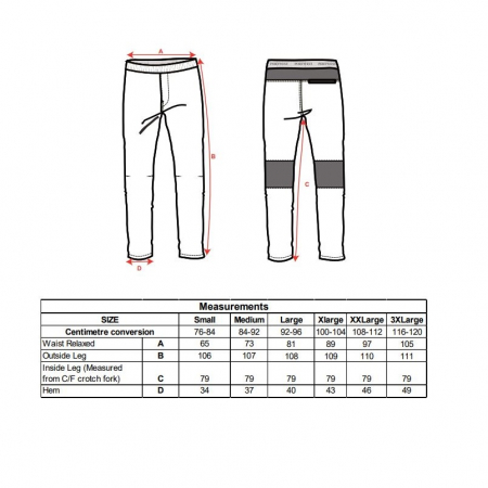 Pantaloni de lucru in talie bucatar Portwest SURREY C072, 100% bumbac, 190g [1]