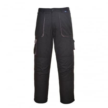 Pantaloni talie vatuiti - Pantaloni vatuiti de iarna Portwest TX16,  60% bumbac, 40% poliester 245 gr/mp