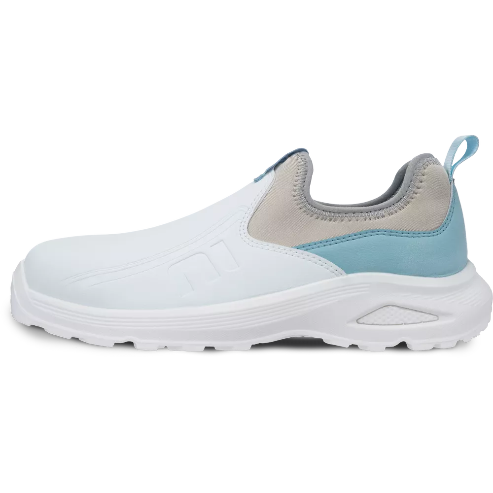 Pantofi de lucru albi Cerva Safety HYGOSAFE O2 ESD SR, fara bombeu, cu captuseala antibacteriana [1]