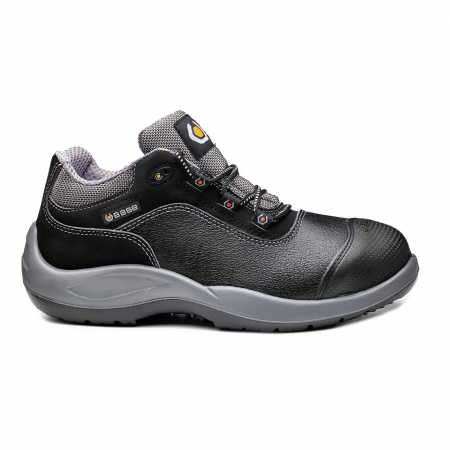 Incaltaminte de protectie - Pantofi de protectie Base B0118 MOZART S3, cu bombeu metalic si lamela