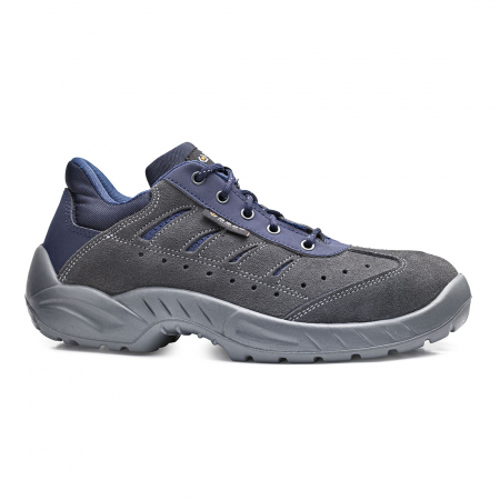 Incaltaminte de protectie - Pantofi de protectie Base B0163 COLOSSEUM S1P, cu bombeu metalic si lamela
