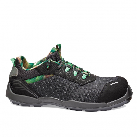 Pantofi de protectie - Incaltaminte de lucru si protectie - Pantofi de protectie Base B0666B YELLOWSTONE S3S FO ESD, cu bombeu nemetalic si lamela