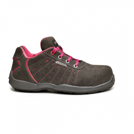 Pantofi de protectie - Incaltaminte de lucru si protectie - Pantofi de protectie dama Base B0670 ATTITUDE S1P, cu bombeu nemetalic si lamela