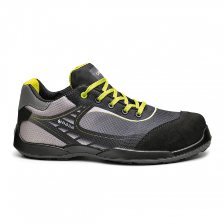 Pantofi de protectie - Incaltaminte de lucru si protectie - Pantofi de protectie Base B0676 Bowling / Tennis S3L, cu bombeu nemetalic si lamela