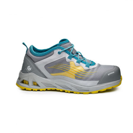 Incaltaminte de protectie - Pantofi de protectie Base B1002 K-Pop S1P HRO, bombeu metalic si lamela