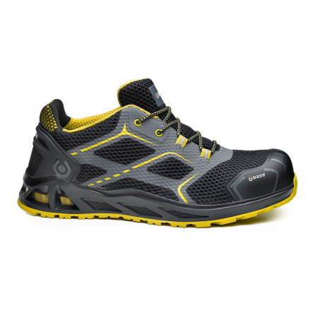 Pantofi de protectie - Incaltaminte de lucru si protectie - Pantofi de protectie Base B1004 K-Step / K-Speed / K-Move / K-Start S1P HRO, bombeu metalic si lamela