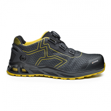 Pantofi de protectie - Incaltaminte de lucru si protectie - Pantofi de protectie Base B1005 K-Jump / K-Trek / K-Rush S1P HRO, bombeu metalic si lamela