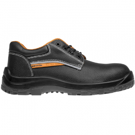 Pantofi de protectie cu bombeu si lamela (S1P) - Pantofi de protectie Bennon BASIC S1, bombeu metalic