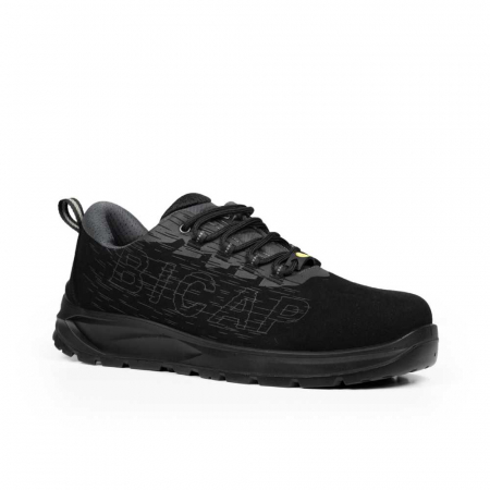 Incaltaminte de protectie - Pantofi de protectie Bicap ICON S3S SR FO ESD, cu bombeu metalic BI-ALLOY si lamela