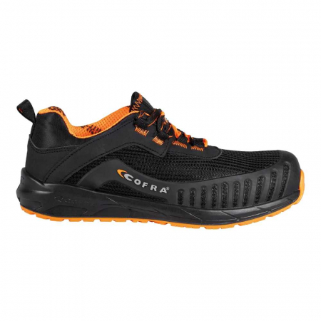 Incaltaminte de protectie - Pantofi de protectie Cofra GLOBET S1PS SC FO SR PE030-000, cu bombeu metalic