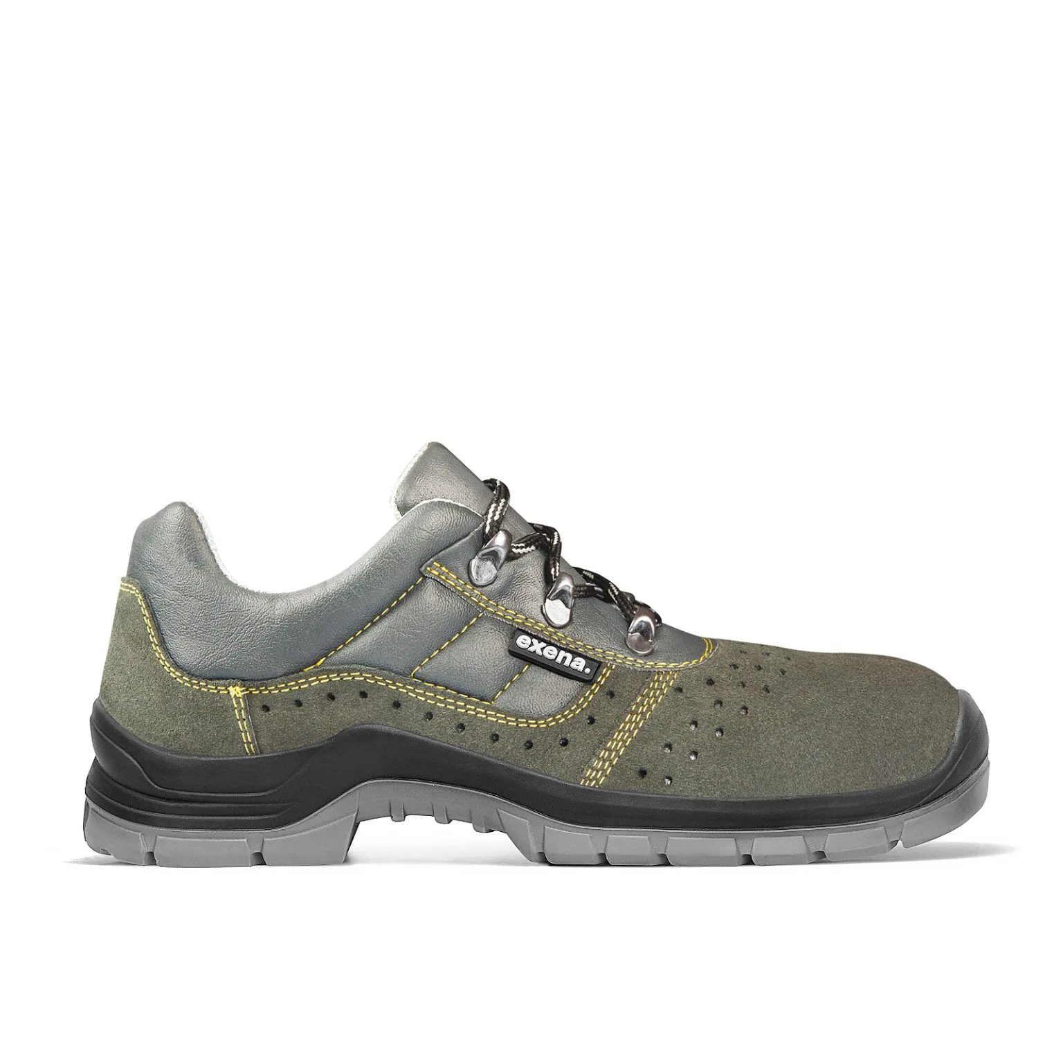 Pantofi de protectie Exena WORK TRASIMENO S1P SRC, bombeu metalic si lamela