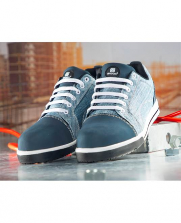 Pantofi de protectie metal free Ardon DERRIK DENIM S1P, cu bombeu compozit si lamela [1]