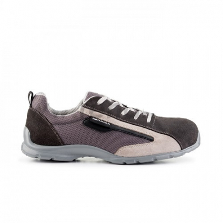 Incaltaminte de protectie - Pantofi de protectie Renania EAGLE GREY S1P, cu bombeu din compozit si lamela