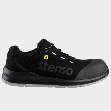 Pantofi de protectie Stenso JETT BLACK LOW MF S1PL MF ESD, cu bombeu compozit si lamela [3]