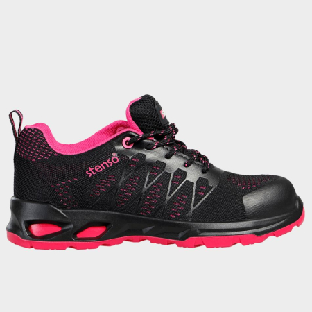 Pantofi de protectie Stenso RACE PRO LADY LOW S1PS ESD, cu bombeu fibra de sticla si lamela kevlar [2]