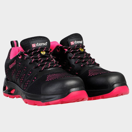 Pantofi de protectie Stenso RACE PRO LADY LOW S1PS ESD, cu bombeu fibra de sticla si lamela kevlar [1]
