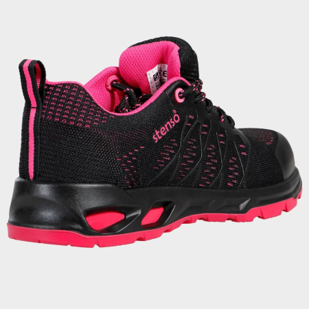 Pantofi de protectie Stenso RACE PRO LADY LOW S1PS ESD, cu bombeu fibra de sticla si lamela kevlar [4]