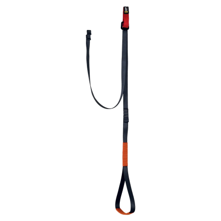 Echipament pentru lucru la inaltime - Pedala din chinga Singing Rock FOOTER ll W1024BX, 115g, max. 150kg, ajustabila 40-140cm, PA, compatibila cu blocator LIFT si coborator SIR