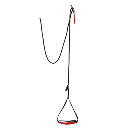 Echipament pentru lucru la inaltime - Pedala din cordelina Singing Rock FOOTER XP W1051BX, 90g, max. 180kg, ajustabila 30-170cm, compatibila cu carabiniera OXAN si blocator LIFT