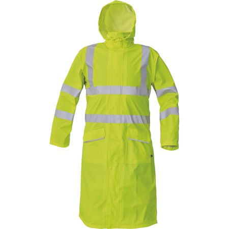 Pelerine | Pantaloni ploaie reflectorizanti - Pelerina de ploaie reflectorizanta Cerva SIRET HV,  100% poliester, 200 g/mp