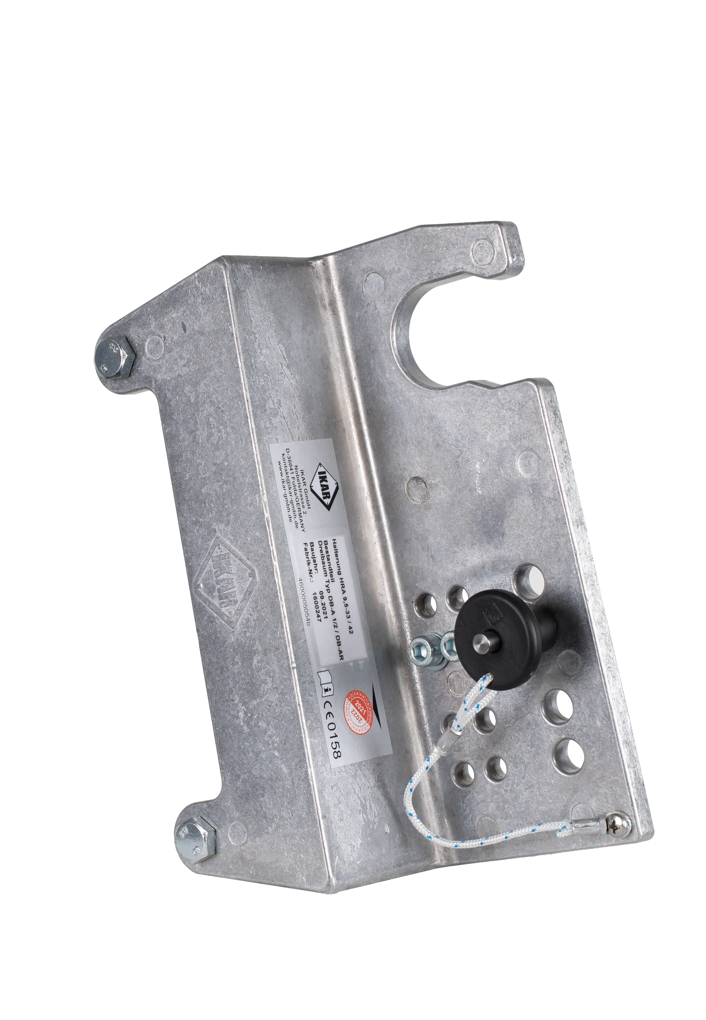 Echipament pentru lucru la inaltime - Placa suport opritor Ikar HRA DB - A3, aluminiu, compatibil cu trepied DB-A3 si DB-A3R