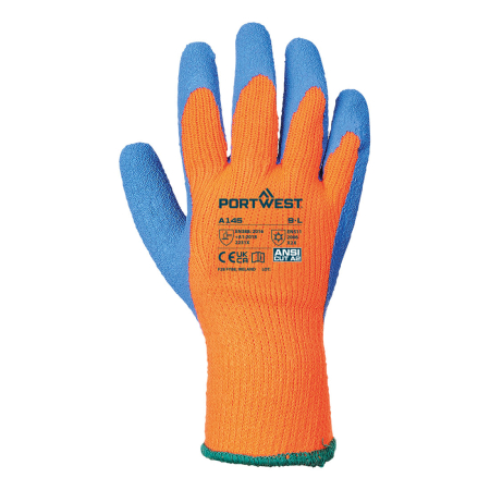 Set 12 per x Manusi captusite cu acril Portwest A145 COLD GRIP, impregnate in latex, protectie impotriva frigului extrem [1]