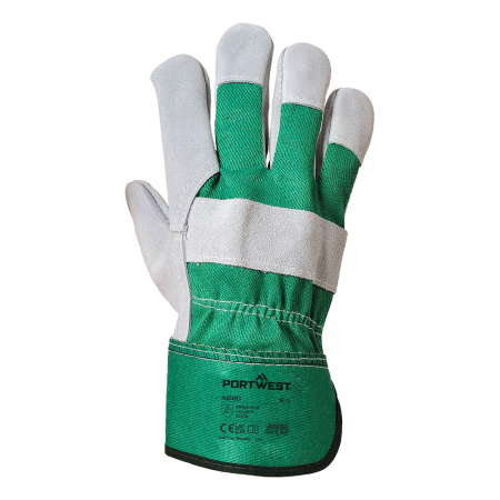 Manusi de protectie Portwest A220 PREMIIUM CHROME RIGGER, piele spalt bovina [1]