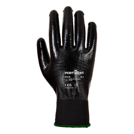 Manusi de protectie Portwest A315 ALL-FLEX GRIP, impregnate total in nitril [1]