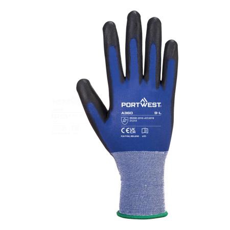 Manusi de protectie ultrafine Portwest A360 SENTI-FLEX, impregnate in poliuretan [1]