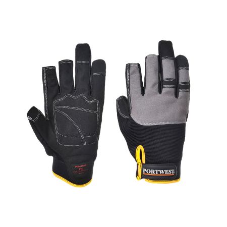 Manusi de protectie - Manusi de protectie Portwest POWERTOOL PRO fingerless, cu palme ranforsate