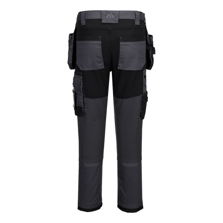 Pantaloni de lucru multifunctionali Portwest CD845 WX2 STRETCH HOLDER,  65% poliester reciclat, 35% bumbac, 245 gr/mp [1]