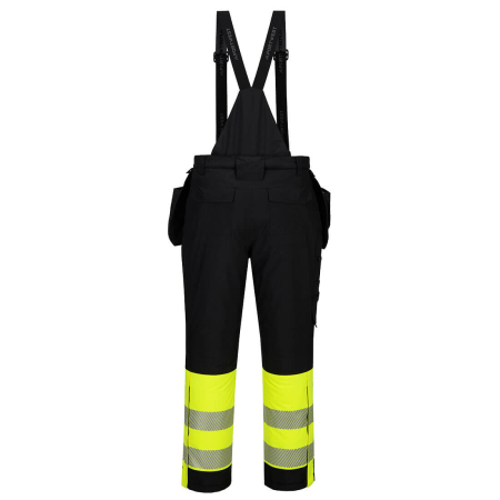 Pantaloni salopeta de iarna cu benzi reflectorizante Portwest DX4 Hi-Vis Clasa 1, 100% poliester, 160 gr/mp [1]