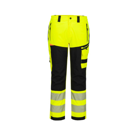 Pantaloni talie reflectorizanti - Pantaloni reflectorizanti Portwest DX448 Hi-Vis, 100% poliester, 160 gr/mp