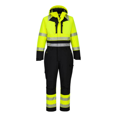 Combinezoane de iarna reflectorizante - Combinezon de iarna reflectorizant Portwest DX438 Hi-Vis, 100% poliester, 160 gr/mp