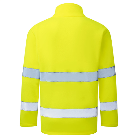 Jacheta fleece reflectorizanta Portwest ES250 ES1 ESSENTIAL Hi-Vis, 100% poliester, 250gr/mp [1]